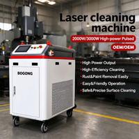 Machine de nettoyage au laser pulsé haute performance 2000W pour le nettoyage des surfaces métalliques et l'élimination de la peinture
