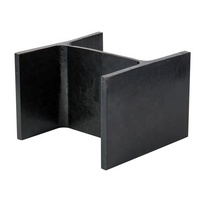 Poutre en acier H de haute résistance, norme JIS, laminée à chaud avec service de découpe, 100 mm x 100 mm Q235B