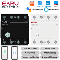 Disjoncteur intelligent WiFi Tuya EWeLink MCB 3P+N avec minuteries, relais, commande vocale pour Alexa Google Home Assistant WiFiCB