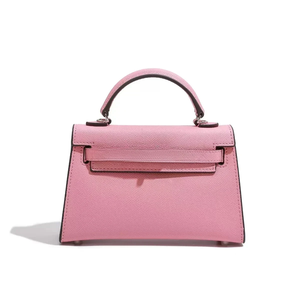 Bolso de Mano de Cuero de Alta Gama, Diseño de Marca, Portátil, Mini, para Dama, Venta al Por Mayor de Fábrica - Product Image 1