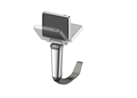 Laryngoscope vidéo portable en acier inoxydable personnalisable en gros Endoscope vétérinaire réutilisable avec système de caméra