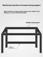 Bureau d'étude d'étudiant pliable simple large et épais pour la table de travail de bureau à domicile