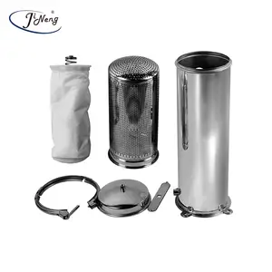 single bag stainless steel cartridge water ss316 tank filter housing