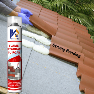 <span class=keywords><strong>Mousse</strong></span> adhésive PU haute performance pour béton, pierre, brique et blocs légers – Séchage rapide, résistante aux intempéries, sans gouttelettes - Product Image 5