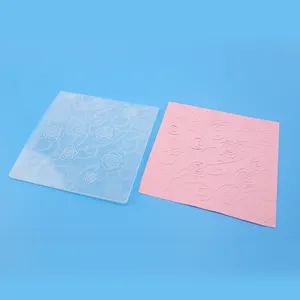 Customized 3D Embossing Folders For Card Making Embossing Machine Template DIY Plastic Embossing Stencil Paper Card Decorating