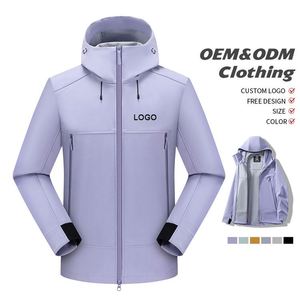 New Men's <b>Jackets</b> Custom logo Polyester Men's Windproof Winter <b>Jacket</b> Embroidered Outdoor Waterproof <b>Soft</b> <b>Shell</b> Casual <b>Jackets</b> - Product Image 1