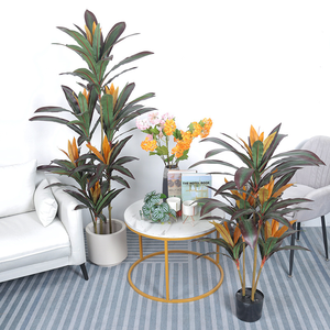 Venta al por mayor <span class=keywords><strong>de</strong></span> plantas artificiales Jacaranda biomiméticas en verde y azul para la decoración <span class=keywords><strong>de</strong></span> la sala <span class=keywords><strong>de</strong></span> estar interior en <span class=keywords><strong>maceta</strong></span> del hogar o del hotel - Product Image 4