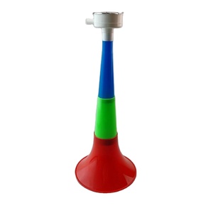 22cm Three-Section Telescopic Horn Sports Event Shouting Cheer Fan Horn Football Sports Promotion Toy OEM