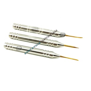 Juego de periotomas dentales, puntas de titanio, superflexible, extractor de raíces, Kit de periotes, Instrumentos dentales CE - Product Image 1