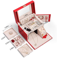 Emballage de bijoux personnalisé, boîte à bijoux, boîtes d'organisation
