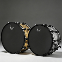 SLADE Factory Professional Marching Concert 10 Ears Snare Drum Wholesale High Grade 14x8 Inch Solid Wooden Poplar Snare Drum