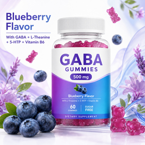 Vente Flash : Gommes Énergétiques Nootropiques GABA 100% Sans Sucre, Ashwagandha, Vitamine B6, Bio, Véganes, Sans Gluten, Pour Adultes et Nouveaux-nés - Product Image 3