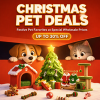 Waylivo Cosplay de Noël pour animaux de compagnie : Bavoirs et chapeaux, Cadeaux de fêtes style Instagram, Costumes décoratifs pour animaux, Accessoires pour animaux motif sapin de Noël