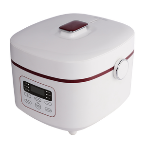 Olla <span class=keywords><strong>Arrocera</strong></span> Inteligente Portátil Multifuncional de 5L, 7 en 1, Electrodoméstico para el Hogar, 110V-220V, Taza Medidora de Plástico, Apta para Autocaravanas - Product Image 5