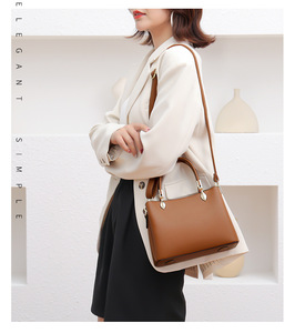 Bolsa de Mano de PU para Mujer, Diseño de Lujo, Tendencias de Moda, Venta al por Mayor en Guangzhou, Bolsa de Felpa - Product Image 2