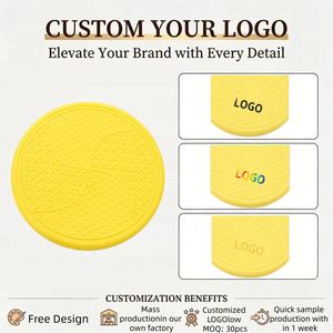 Disques volants 3-en-1 personnalisables avec logo, jouet pour chien, légers, durables, flottants dans l'eau, pour jouer en extérieur - Product Image 3