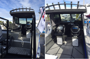 2023 nuova barca da pesca in alluminio da 6.5m con cabina cuddy in vendita - Product Image 4