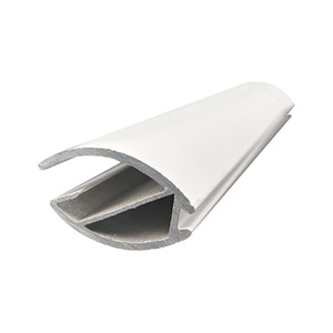 Rail de rideau en forme de U en alliage d'aluminium, 6 mètres, blanc, durable, pour stores enrouleurs - Product Image 3