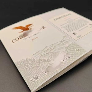 <span class=keywords><strong>2025</strong></span> Hot Bán Dập Nổi Nhãn Giấy Rượu Vang Đỏ Chai Dán Cao Cấp Rượu Nước Giải Khát Nhãn - Product Image 5