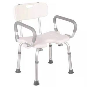 Hengheyue Shower <b>Stool</b> <b>Height</b> <b>Adjustable</b> Non Slip Bath Seat For Seniors And Pregnant Women - Product Image 1