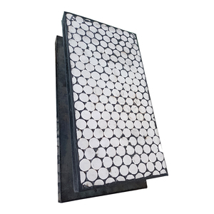 Revestimiento de Cilindro de Cerámica de Alúmina <span class=keywords><strong>Zta</strong></span> AI203 al 92% 95%, Lámina de Goma Resistente al Desgaste, Corte Personalizable para Protección de Canales Industriales - Product Image 3