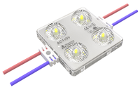Module LED haute tension AC110V AC220V avec lentille, étanche IP67 pour enseignes et caissons lumineux