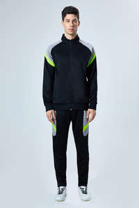 Giacca Sportiva Invernale <span class=keywords><strong>da</strong></span> Calcio con Guscio Antivento, Chiusura a Cerniera Frontale, Stampa Digitale, Made in China - Product Image 2