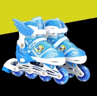 Patins à roulettes réglables Patins à roulettes Chaussures de patinage à roulettes pour enfants fille garçon vente en gros