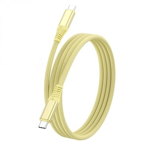 Cable de Carga Rápida USB-C a USB-C de 240W con Revestimiento de Nailon para <span class=keywords><strong>iPhone</strong></span> 15/16/17, <span class=keywords><strong>MacBook</strong></span>, iPad, Samsung y Portátiles - 6 Colores Disponibles - Product Image 6