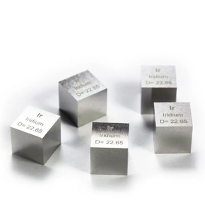 Haute qualité 10*10*10mm Iridium métal <span class=keywords><strong>lingot</strong></span> 99.95% PURE élément Cube Collection - Product Image 2