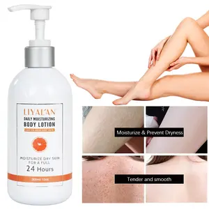 OEM/ODM Private Label Hautpflege Crema Corporal Orgain Natürliche Aufhellung Aufhellende Feuchtigkeit spendende Körper lotion