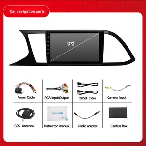 Autoradio <span class=keywords><strong>Android</strong></span> 9 pouces 2 Din pour <span class=keywords><strong>Seat</strong></span> <span class=keywords><strong>Leon</strong></span> 2015-2018 Carplay <span class=keywords><strong>Android</strong></span> <span class=keywords><strong>Auto</strong></span> BT WiFi GPS Hi-Fi FM - Product Image 3