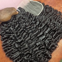 Extensiones de Cabello Humano Ondulado Natural, Cabello Virgen Indio en Paquetes, Venta al Por Mayor, Cabello con Cutícula Alineada