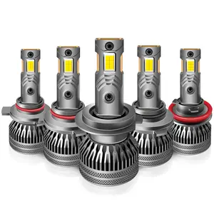 סופר בהיר הוביל h3 אוזניות h3 m7 140w 9005 h4 h7 30000 lumens מגניב לבן הוביל נורות