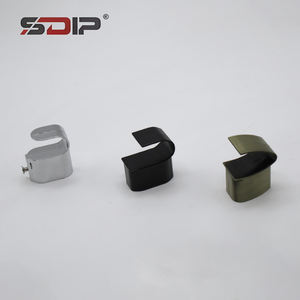 Tige de suspension en alliage de zinc avec base à bride épaissie Cintre, pièce de suspension à tige horizontale pour <span class=keywords><strong>placard</strong></span>, accessoire de quincaillerie - Product Image 1