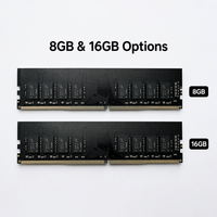 RAM DDR4 de 3200MHz de Ajuste Universal para Escritorio, 8GB 16GB, Chips de Alta Calidad para Compatibilidad con PC Multimarca