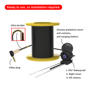 Caméra de pêche sous-marine Dearsee portable avec écran IPS HD de 4,3 pouces, <span class=keywords><strong>endoscope</strong></span> <span class=keywords><strong>15m</strong></span> 20m 30m 50m, caméra de recherche de poissons - Product Image 5