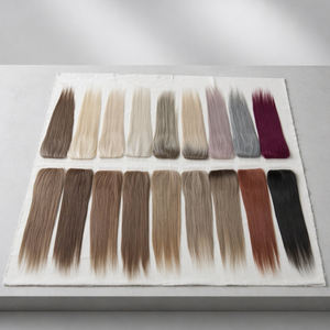 Système d'intégration capillaire en maille de cheveux Remy européens, prêt à expédier, avec closure en dentelle colorée et transparente HD, tailles 3x5 3x6 5x5 6x6 - Product Image 2