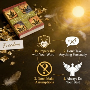 Los Cuatro Acuerdos: Guía de Libertad Personal y Crecimiento Espiritual de Don Miguel Ruiz - Product Image 2