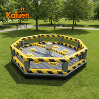 Manège Wipeout Eliminator Sweeper Meltdown pour enfants, pour jardin, aire de jeux, trampoline, parc d'aventure, espace public