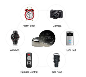 بطارية زر قلوية غير قابلة للشحن 1.5 فولت <span class=keywords><strong>LR44</strong></span> AG13 A76 بسعر جيد للألعاب والأدوات الكهربائية - Product Image 5