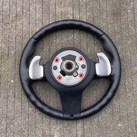 Volant sport en cuir avec vibration et chauffage pour BMW Série F F30 F10 F20 X5 E70 E60 E71 E90 F22 F15 M3 M5 M6