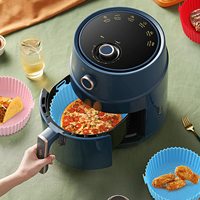 Meilleures ventes de paniers en silicone réutilisables pour friteuse à air, pour plats et casseroles de cuisson