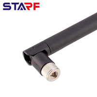 Antena de comunicación IoT omnidireccional de 868MHz 5.8dBi 50ohm con conector RPSMA y cable de extensión de goma para módulo repetidor LoRa