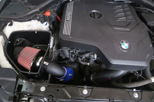 Entrée d'air froid de voiture en Fiber de carbone haute Performance EDDY avec tuyau pour <span class=keywords><strong>BMW</strong></span> 320i <span class=keywords><strong>325i</strong></span> 330i 335i G20 G21 G28 B48 système d'admission d'air - Product Image 5