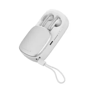 Wholesale TWS wireless earphones support TF card flashlight speaker and earbuds 3 in 1