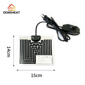 Film chauffant en carbone basse tension sur mesure 15*14cm pour tapis chauffant pour reptiles OEM, prise US/AU - Product Image 1