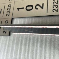 Plaques de chambre d'hôtel en acier inoxydable 304 brossé de qualité supérieure – Offre spéciale et signalétique personnalisée très rentable