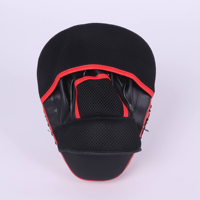 Mitaines d'entraînement MMA professionnelles personnalisées en PU, écologiques et durables, avec coussinets de boxe ciblés et logo personnalisé