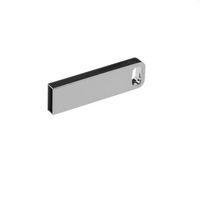 Nueva Memoria USB de 64 GB, Metálica, USB 3.0, Plateada, Pendrive de 4 GB, 8 GB, 16 GB, 32 GB, Unidad USB, Memoria Flash de 128 GB, con Logotipo Personalizado Gratuito